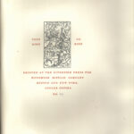Geofroy Tory 1909 - Limited edition page